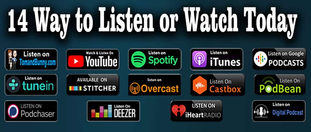 Itunes , Spotify , Iheart , Podbean , Google Podcast , Tunein , Stitcher , Overcast , Castbox , Podchaser , Deezer , Digital Podcast